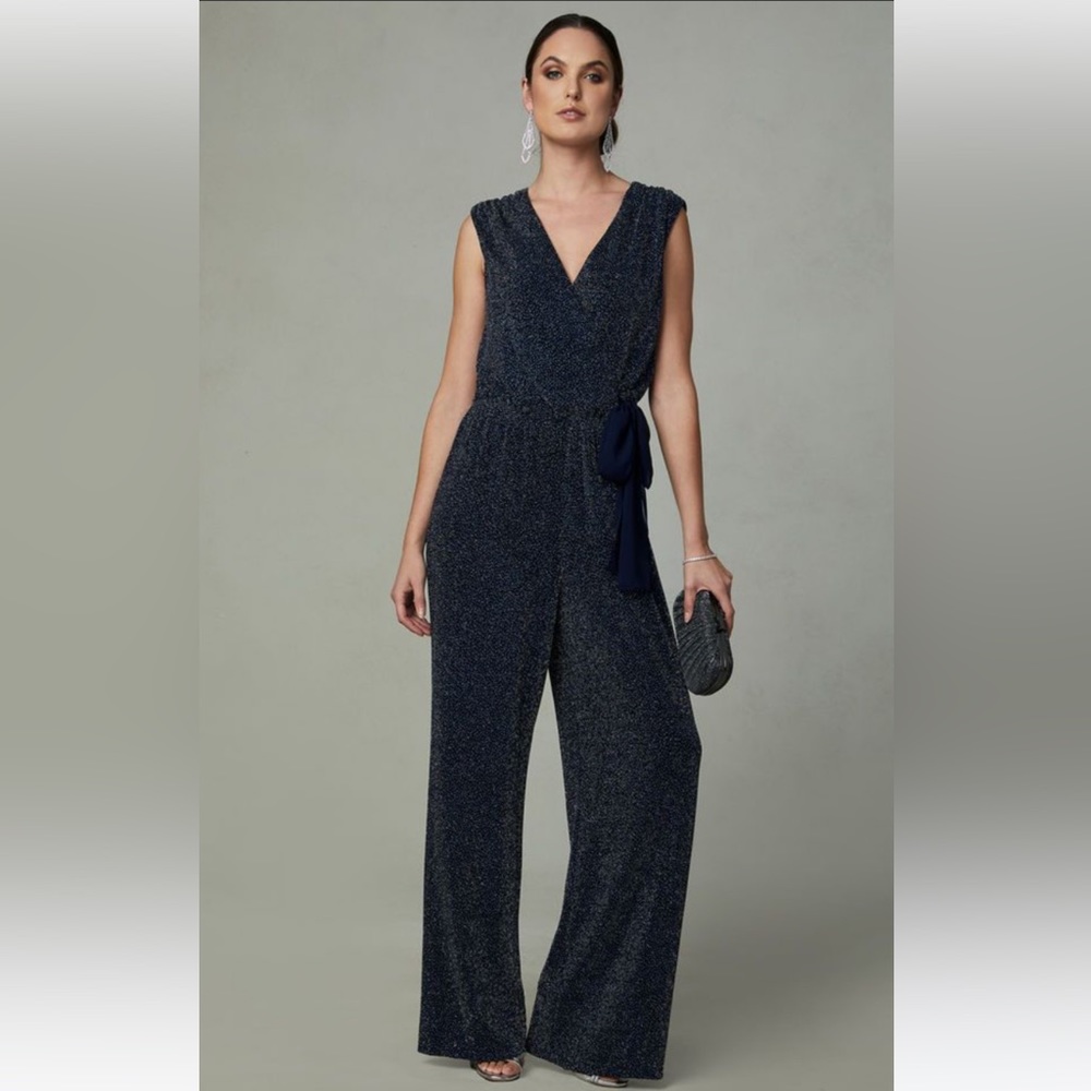 Sparkly navy blue jumpsuit